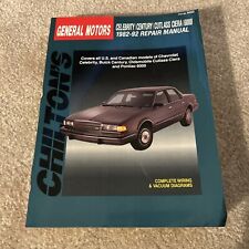 Chilton's General Motors Repair Manual 1982-92 Celebrity Century Cutlass Ciera picture