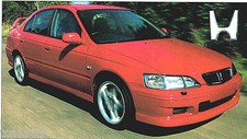 1998 / 1999 HONDA ACCORD TYPE R SPEC SHEET/Brochure picture