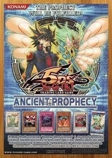 2009 Yu-Gi-Oh 5D's TCG Ancient Prophecy Print Ad/Poster Official Card Game Art picture