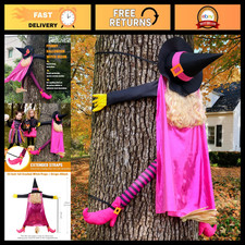 Giiffu Pink Halloween Decorations Outdoor 53
