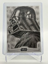 2026 Star Wars Chrome Darth Vader Sketch  1/1 Artist Auto Jesus Suarez picture