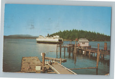 Motor Ferry Klickitat Friday Harbor Washington State Ferry Vintage Postcard K2 picture