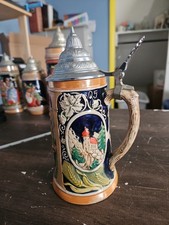 Vintage Reinhold Merkelbach German Beer Stein 4070 with Lid picture