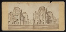 Photo:Paris France 1860s Louvre Palace Stereo View picture