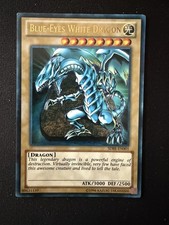 Yu-Gi-Oh Blue-Eyes White Dragon SDBE-EN001 Near mint   picture