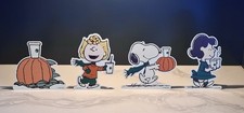 RARE Starbucks x Peanuts 2026 Complete 4pc Store Display Snoopy Promo Standee picture