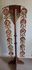 Splendid Vtg Slabbinck Liturgical Clergy  Stole History Of The Church picture