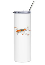 Van's Aircraft RV-9 Stainless Steel Water Tumbler with straw - 20oz. picture