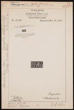 Photo:Harrison Bros. Co. Ready Mixed Paints Trademark 1897 Registration picture