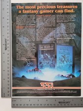 Realms Of Darkness Wrath Of Nikademus Vintage Computer Game Print Advertisement picture