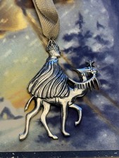 Sterling Silver Ornament Schwarzschild 1983 Wise Man Camel Christmas  picture