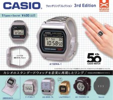 CASIO Watch Ring Collection 3rd Complete Set of 6 Capsule Toys picture