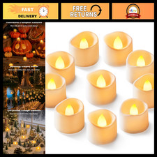 Homemory 50-Pack Flameless Tea Lights Candles Battery Operated, 200+ Hours picture