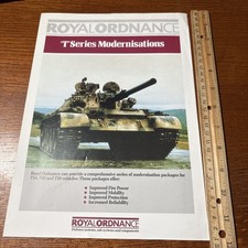 VTG Royal Ordnance T Series Tank Modernizations T54 T55 T59 Military Brochure picture