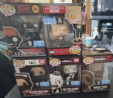 Funko Pop Horror 5-Pack bundle 2026 Scare Fair Exclusives w/ protectors picture