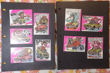 154+/- Vintage 1970s Wacky Packages & Odd Rods Sticker Collection Scrapbook picture