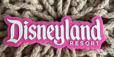 Disneyland Resort 2026  Pink Logo Mania Fantasyland Feels Silicone Magnet picture