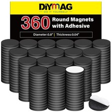 DIYMAG Magnets with Adhesive Backing, 360Pcs 0.8