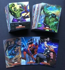 2007 MARVEL MASTERPIECES COMPLETE 90 CARD BASE SET picture