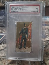 N224 1888 Kinney Military Series Soldier of the Line Sweden - PSA 1  picture