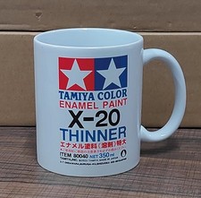 TAMIYA Color ENAMEL PAINT X-20 THINNER MUG CUP picture
