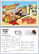 Continental Greetings from Clearwater Beach Florida Large Letter Postcard picture