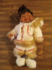 Naber Baby Handmade Eskimo Doll Kilo #351 picture