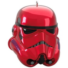 2017 Hallmark Star Wars Imperial Stormtrooper Surprise Ornament - Red Helmet picture