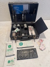 Vintage Police Forensic Latent Fingerprint Crime Scene Investigation Kit NW LEE picture