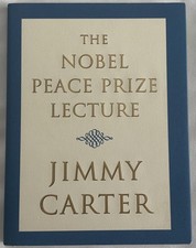 *Signed* President JIMMY CARTER Nobel Peace Prize Lecture 2002 PSA/DNA COA NEW picture