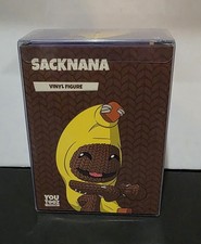 Little Big Planet SACKBOY SACKNANA vinyl Figure Sony Playstation EXTREMELY RARE  picture