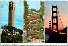 Coit Tower, the Crookedest Street and the Golden Gate Bridge - San Francisco, CA picture