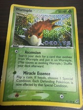 The Pokémon Company Pokémon TCG Wurmple 82/107 EX Deoxys Holo Common EN 2005 nm picture