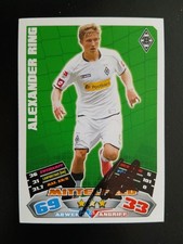 Alexander Ring Boron. M'gladbach Topps Match Attax 2012/13 №225 Autographed picture