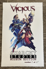 VAMPI Vicious #1 MUSEUM Edition #9 of 25 Jay Co Variant Anarchy Studios picture