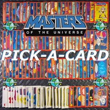 1984 HE-MAN MASTERS OF THE UNIVERSE PICK-A-CARD BASE CARDS 1-88 OR STICKER 1-21 picture