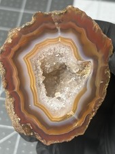 Stunning Laguna Agate Geode Mexico Banding specimen Druzy picture