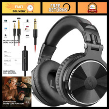 OneOdio Wired DJ Hi-Res Over-Ear Headphones for PC, Keyboard Guitar - Black picture