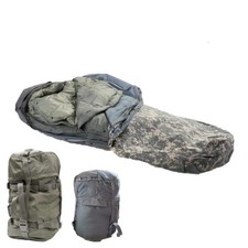 USGI MSS Modular Sleep System 5 Piece ACU Good Condition Bags. picture