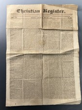 1828 Christian Advocate Newspaper Vermont Colonization Liberia Slavery picture