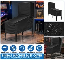 Pinball Machine Dust Cover Protector Fabric Widebody Anti-UV Waterproof Black US picture