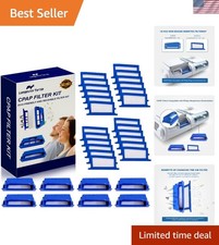 32-Pcs CPAP Filter Kit for Philips DreamStation 1 Includes 8 Pollen & 24 Ultra- picture