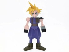 Square Enix Final Fantasy VII Cloud Strife Polygon Soft Vinyl Figure New Sealed picture