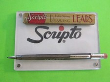 SCRIPTO/SKILCRAFT  Translucent Black 1.1mm Mechanical Pencil w/ box 1.1mm leads picture