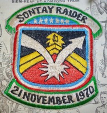 SON TAY RAIDER - Rare US Patch - USSF - 21st NOVEMBER 1970 - Vietnam War - Q.56 picture