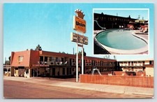 Alturas California~Trailside Inn Best Western Motel~Swimming Pool~1960s Roadside picture