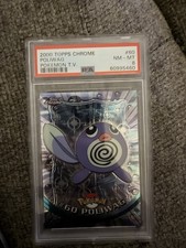 Topps 2000 Topps Chrome Pokémon TV Poliwag #60 Chrome Graded PSA 60995460 picture