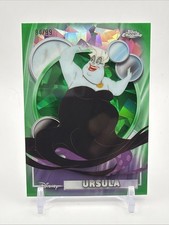 Ursula 2026 Topps Chrome Sapphire Disney #108 Green Sapphire /99 picture