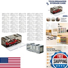 80-Pack Model Car Storage Case for 1/64 Scale Die-Cast Cars - Black picture