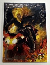 2024 UD Fleer Ultra Matriarchs Of Marvel #55 Black Parallel Ghost Rider 148/194 picture